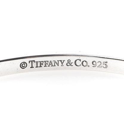 Tiffany Sterling Silver Love Notes Bangle Bracelet 4 of 4