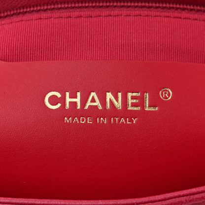 Chanel Lambskin Quilted Small Flap Bag Dark Red 6 of 12