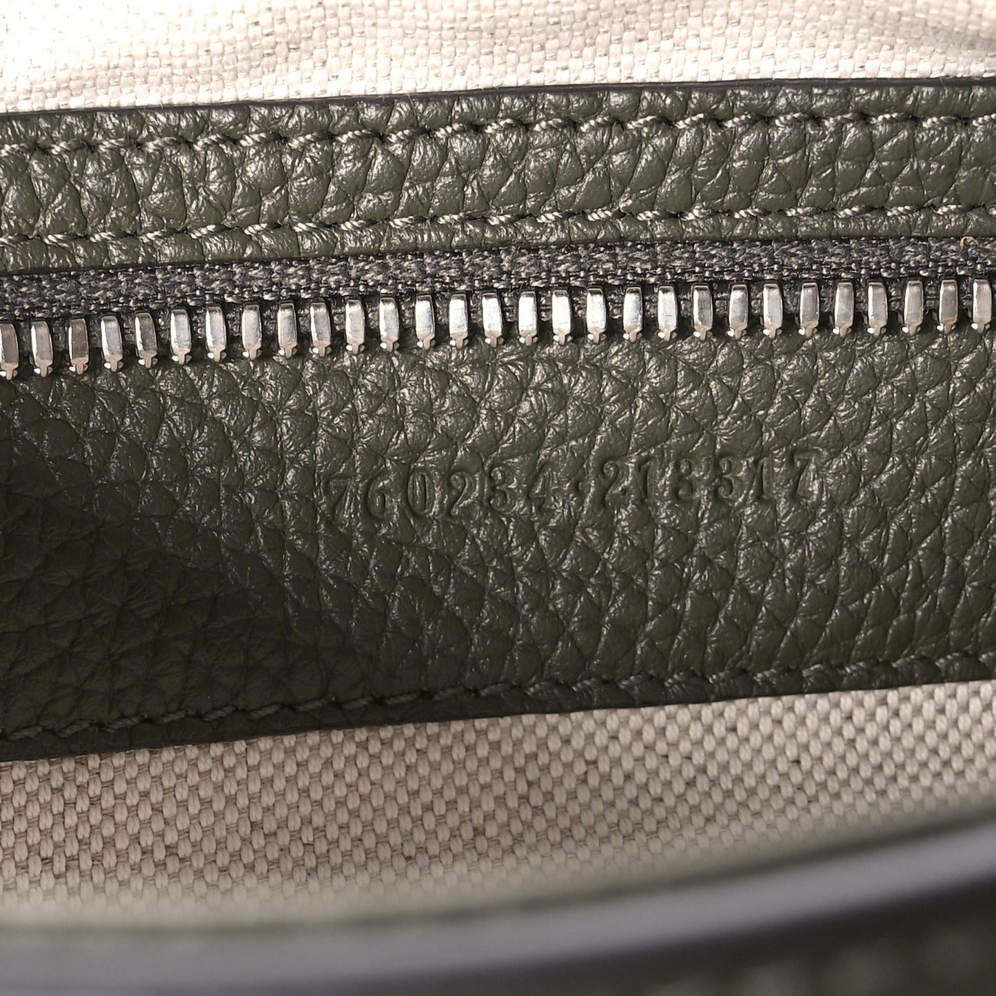 Calfskin Jumbo GG Embossed Double Buckle Medium Messenger Bag Dark Vintage Olive
