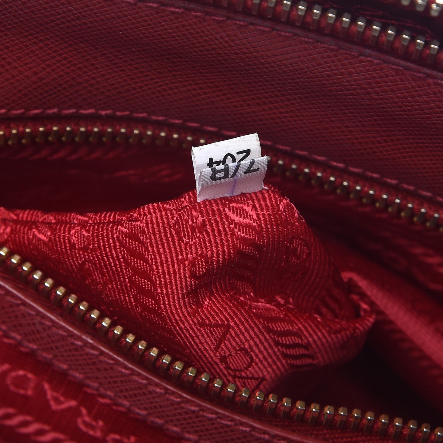 Saffiano Small Galleria Double Zip Tote Peonia