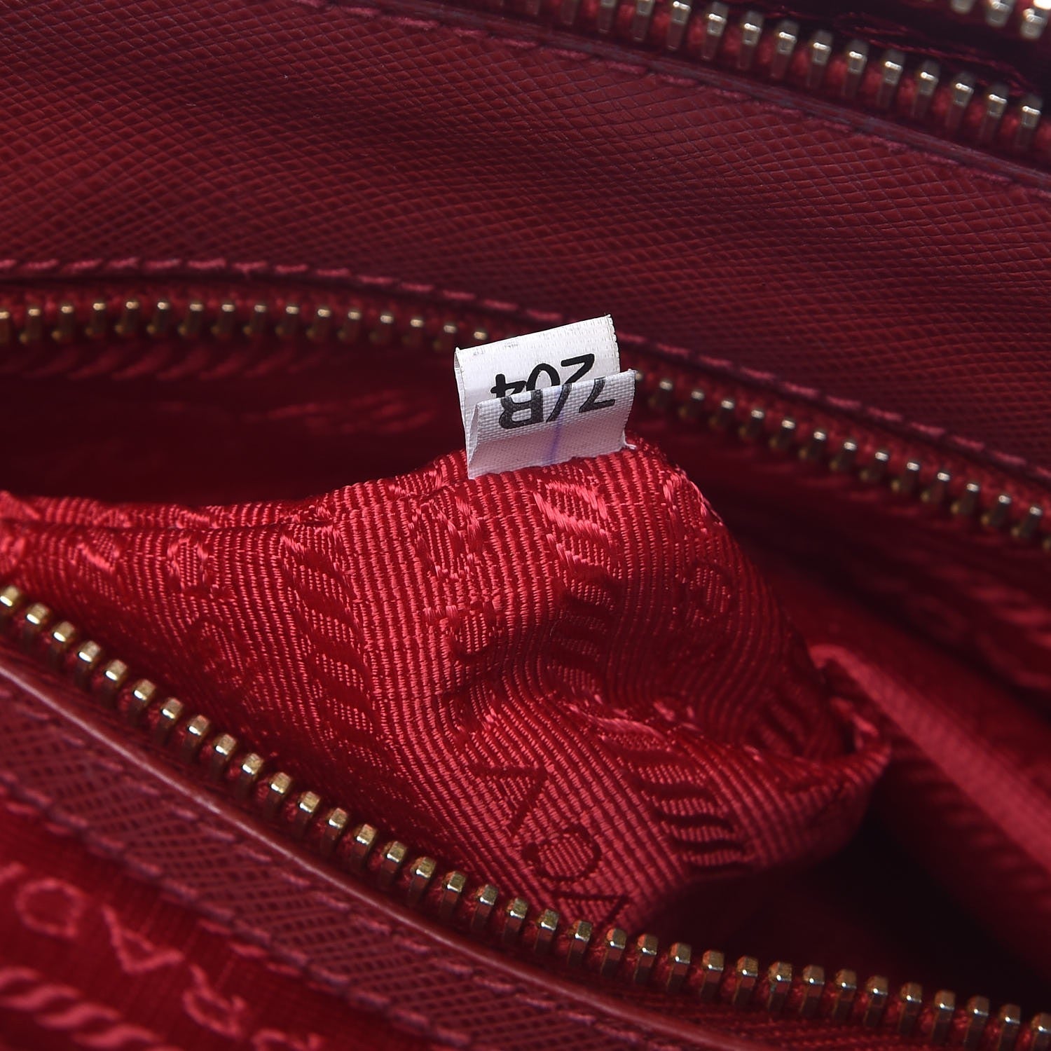 Prada Saffiano Small Galleria Double Zip Tote Peonia 8 of 20