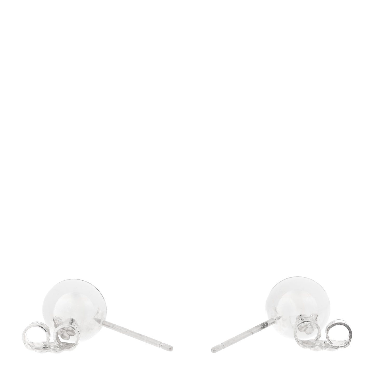 Sterling Silver 8mm Hardwear Ball Earrings
