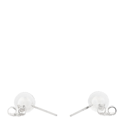 Tiffany Sterling Silver 8mm Hardwear Ball Earrings 3 of 4
