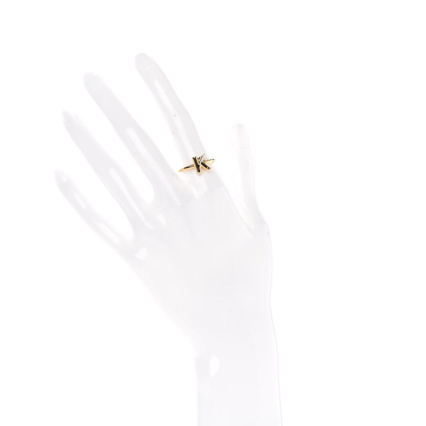 LV And Me Letter K Ring M Gold