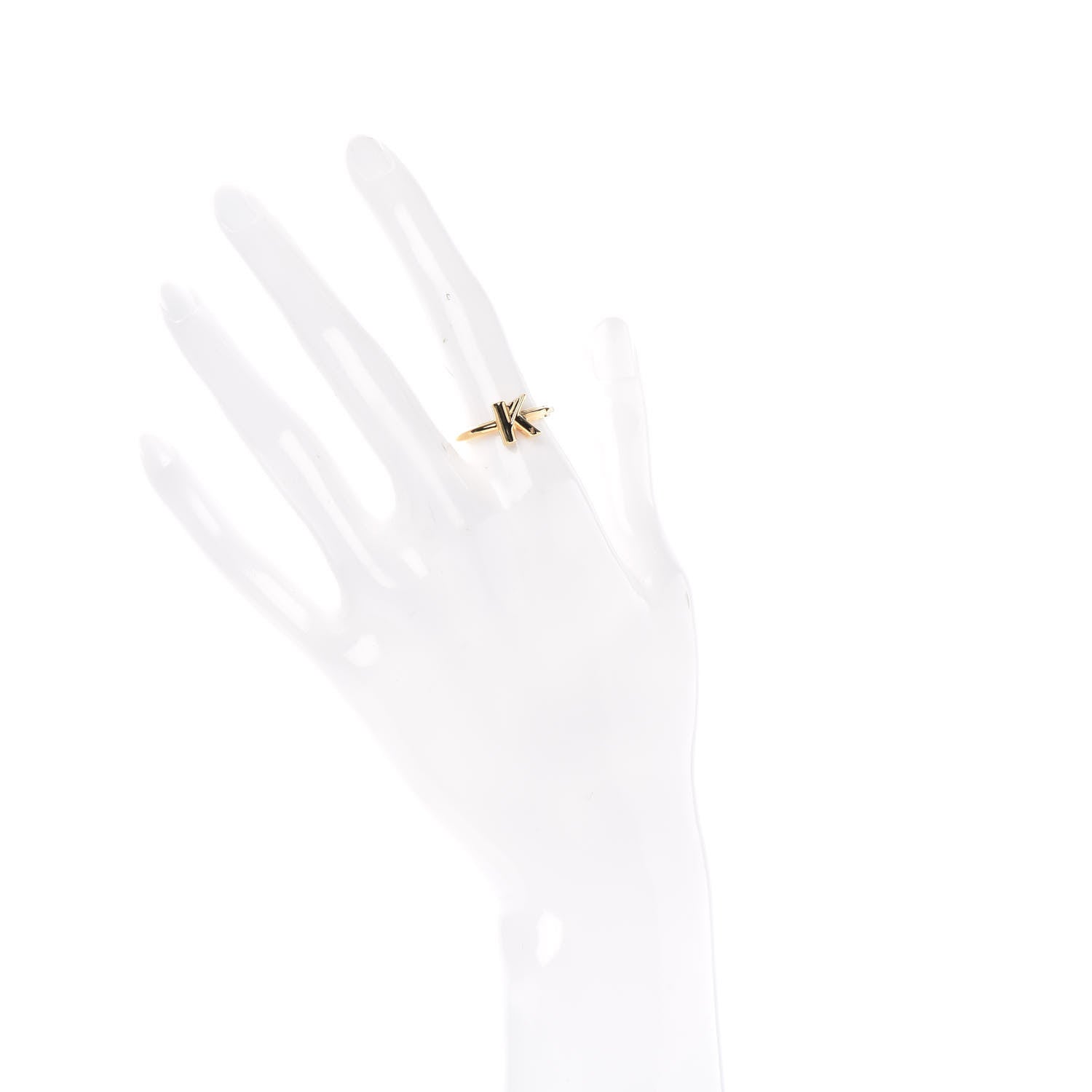 Louis Vuitton LV And Me Letter K Ring M Gold 2 of 6