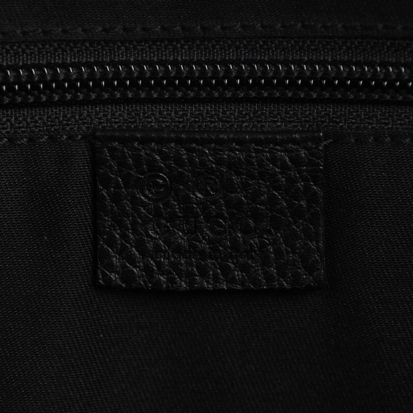 Nylon Monogram Messenger Black