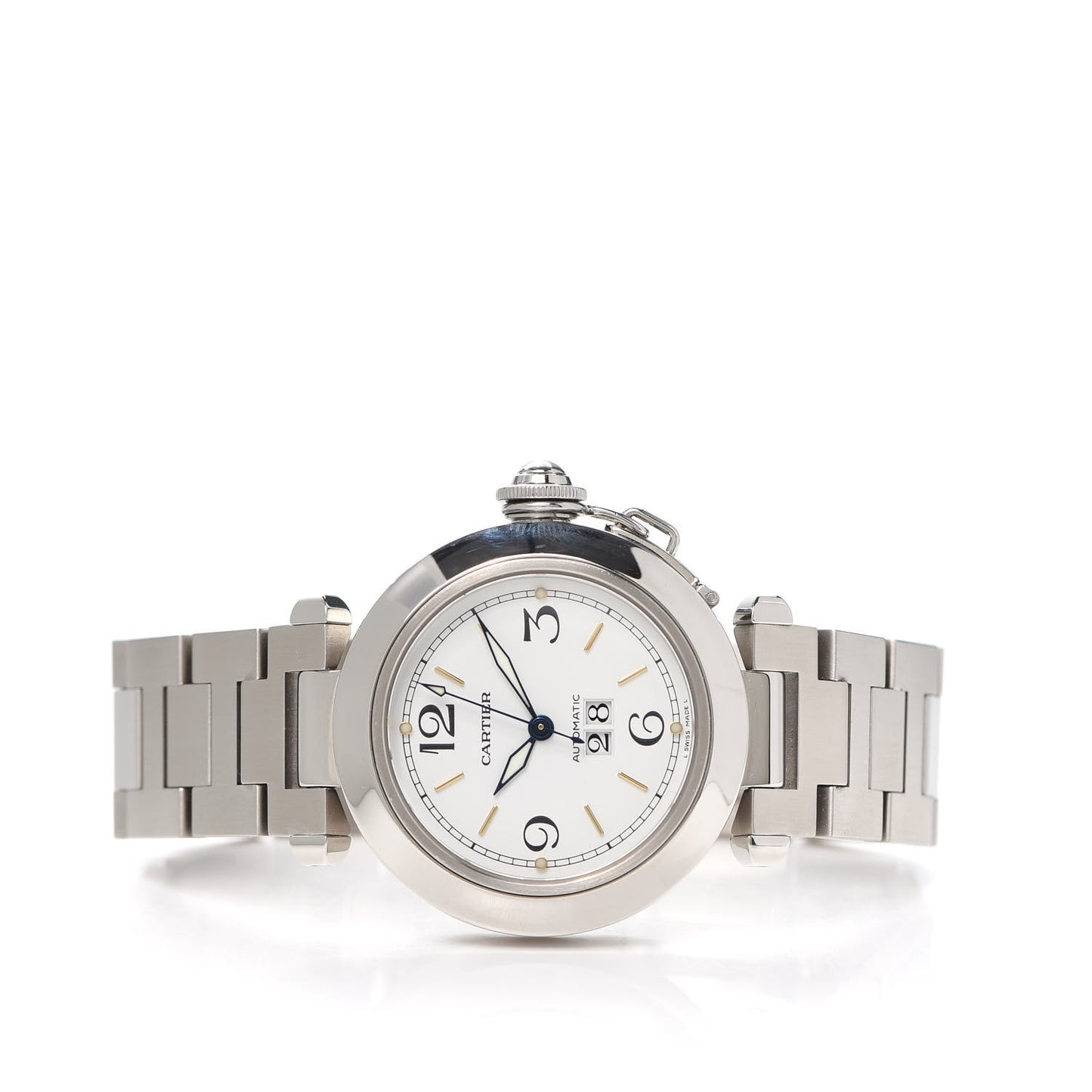 Stainless Steel 35mm Pasha C Big Date Automatic Watch