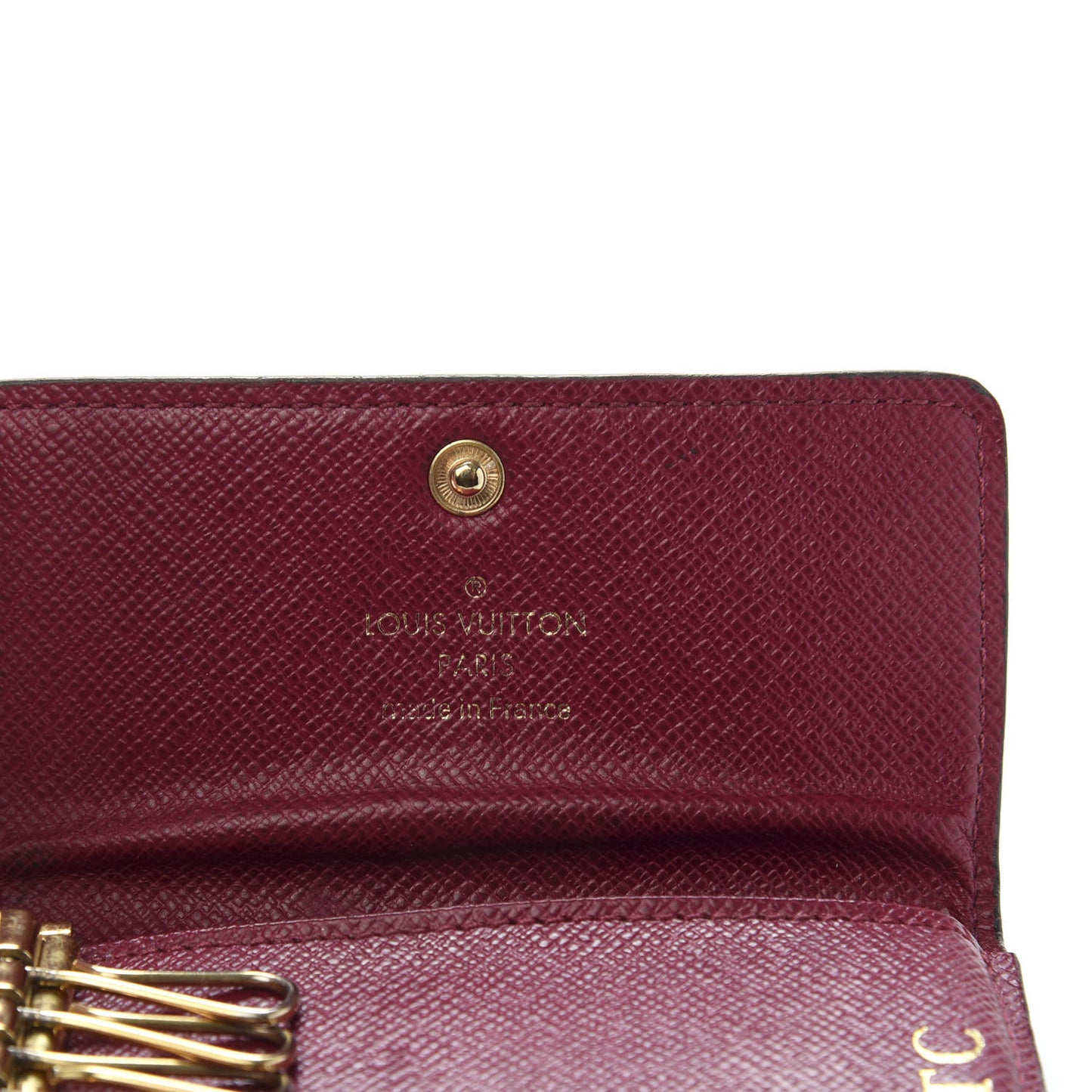 Monogram 6 Key Multicles Holder Fuchsia