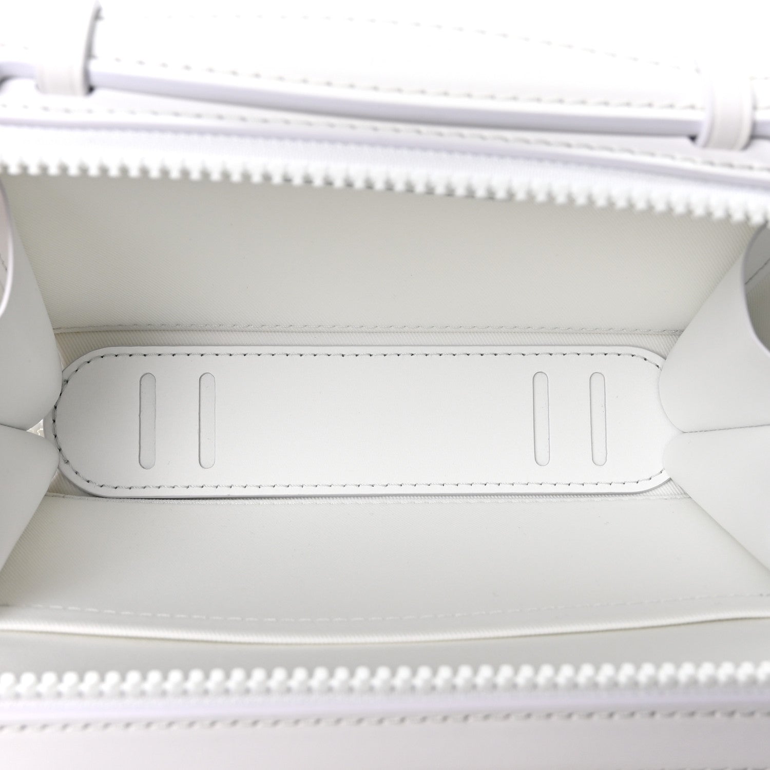 Louis Vuitton Calfskin LV Ornament Soft Trunk Optic White 5 of 9