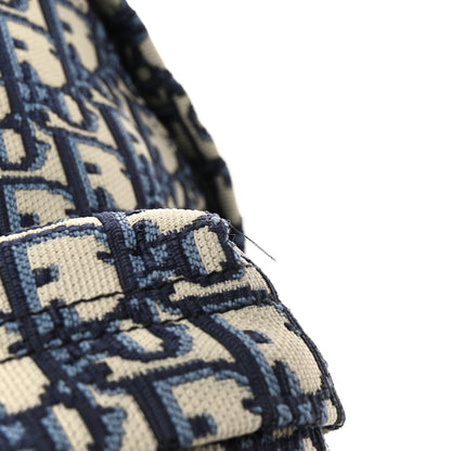 Christian Dior Oblique Diortravel Backpack Blue 12 of 14