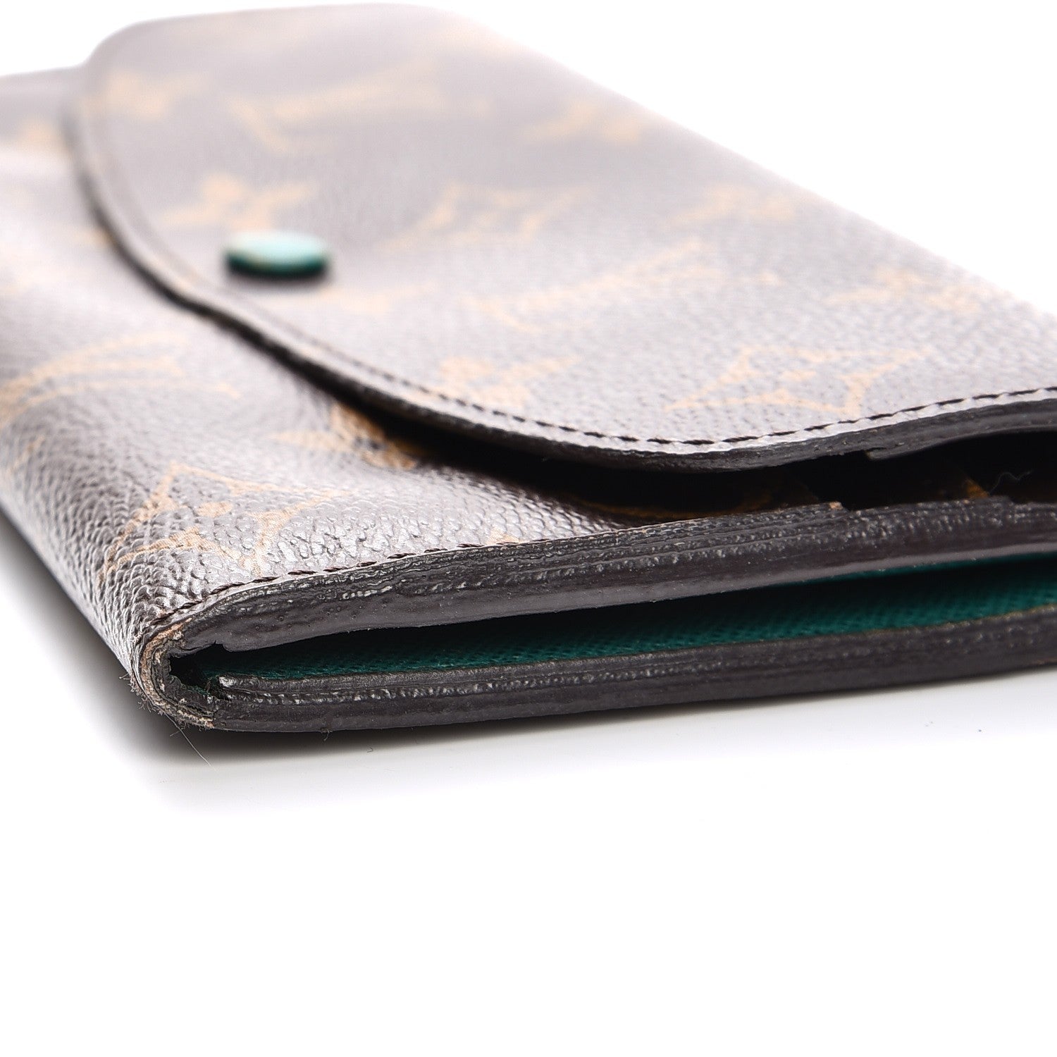 Louis Vuitton Monogram Emilie Wallet Vert 2 of 10