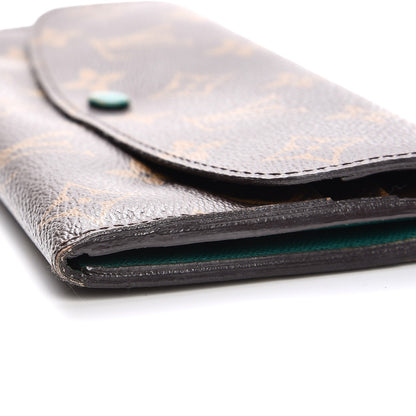 Louis Vuitton Monogram Emilie Wallet Vert 2 of 10