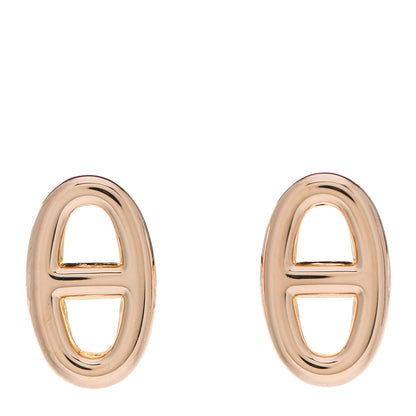 Hermes 18K Rose Gold TPM Farandole Stud Earrings 1 of 5