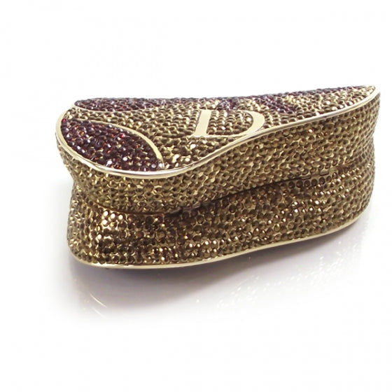 Jeweled Crystal Saddle Evening Bag
