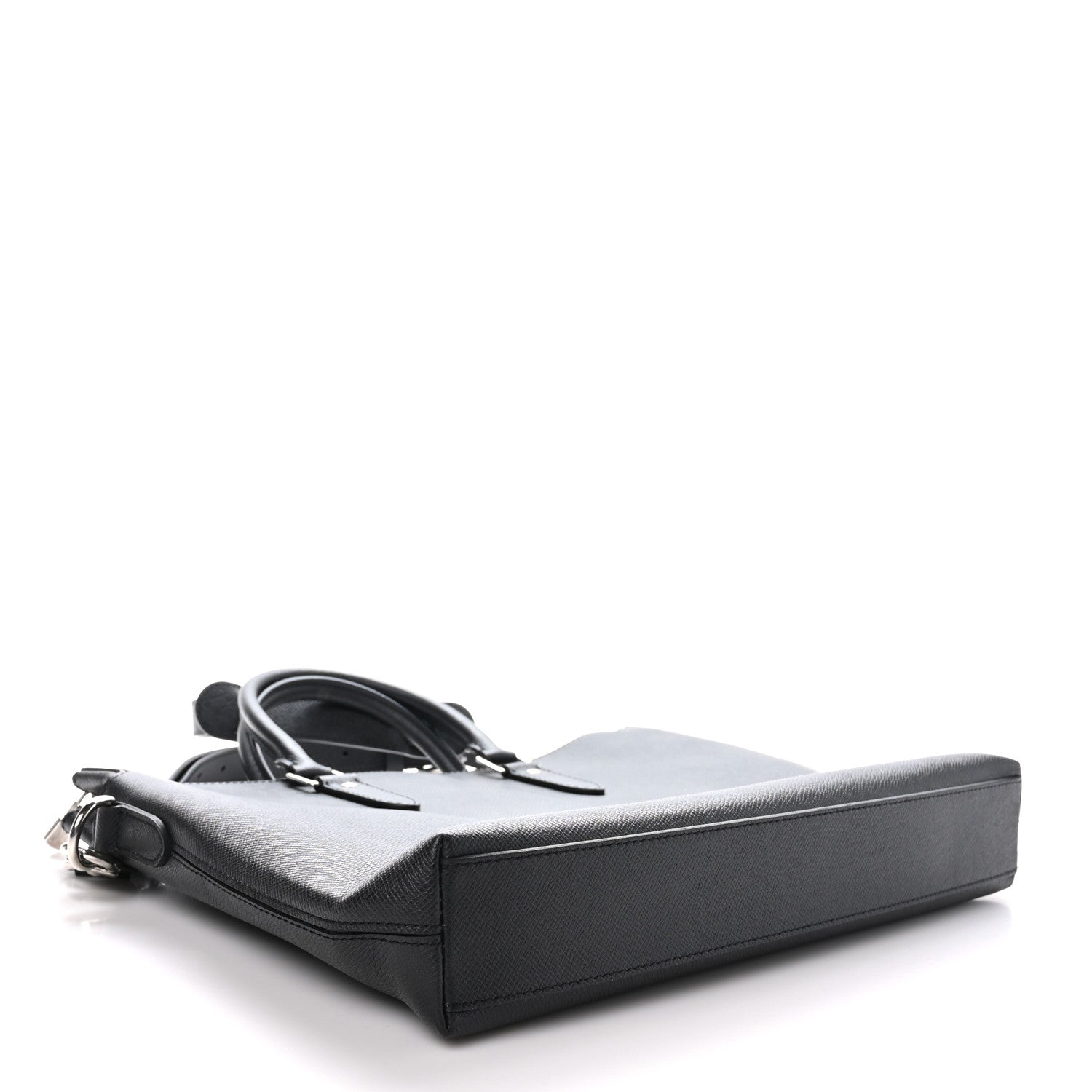 Louis Vuitton Taiga Anton Soft Briefcase Black 4 of 10