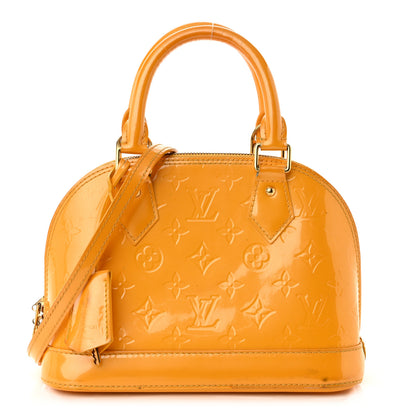 Louis Vuitton Vernis Alma BB Jaune Passion 1 of 18