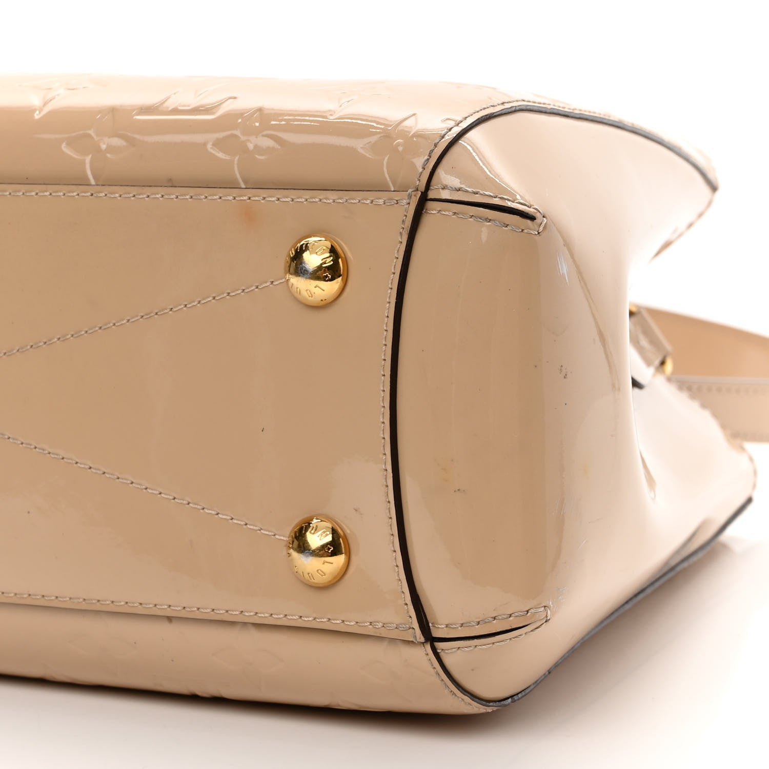 Louis Vuitton Vernis Montaigne MM Dune 9 of 13