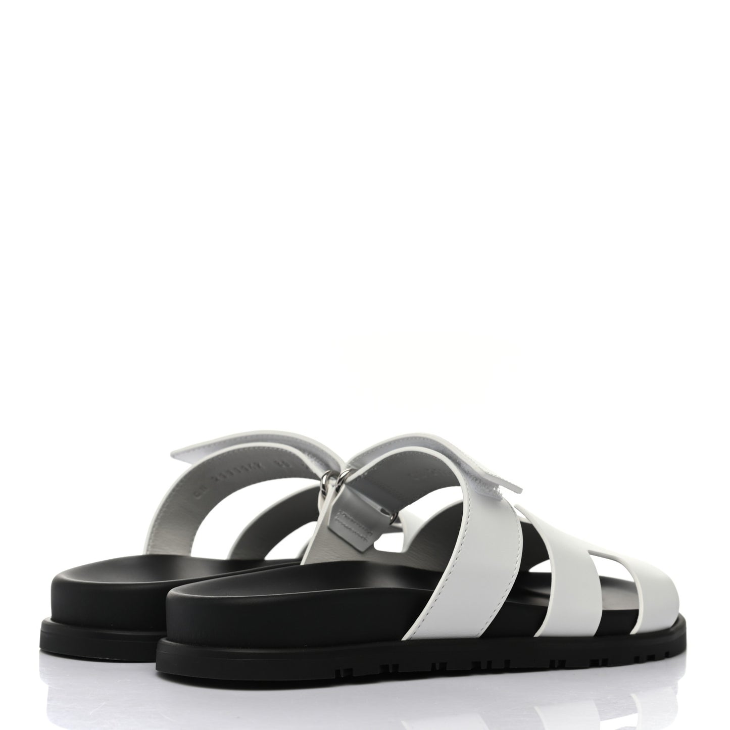 Calfskin Womens Chypre Sandals 38 White