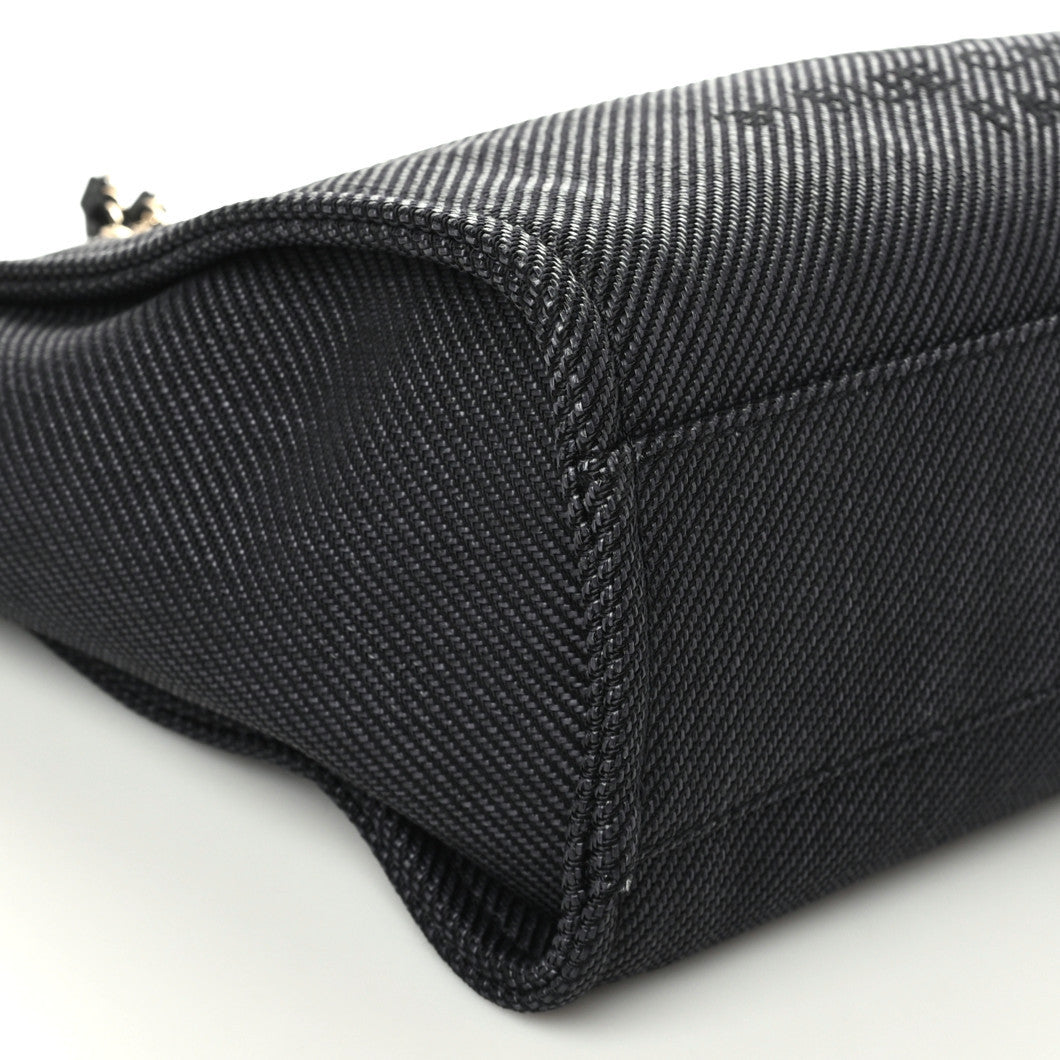 Mixed Fibers Small Deauville Tote Black
