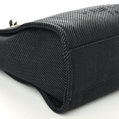 Chanel Mixed Fibers Small Deauville Tote Black 8 of 9