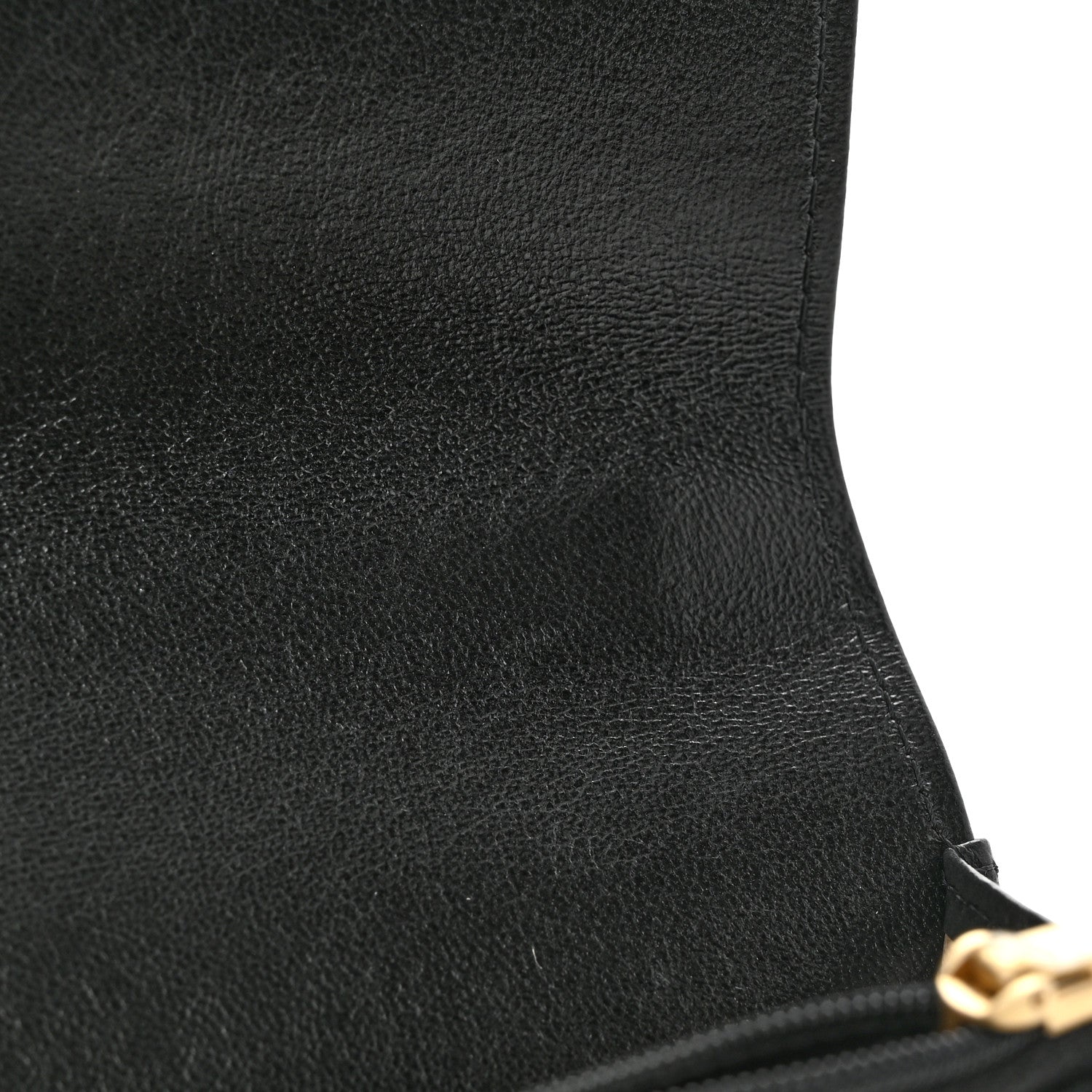 Chanel Lambskin Quilted Dynasty Flap Phone Holder With Chain Black 13 of 14