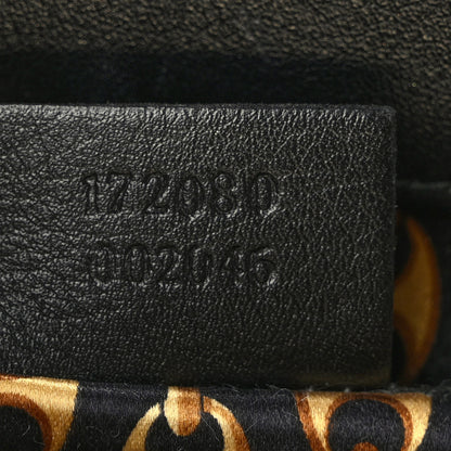 Gucci Patent Britt Interlocking G Starlight Clutch Black 7 of 7