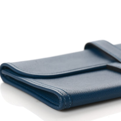 Hermes Epsom Jige Elan 29 Clutch Bleu Izmir 7 of 10