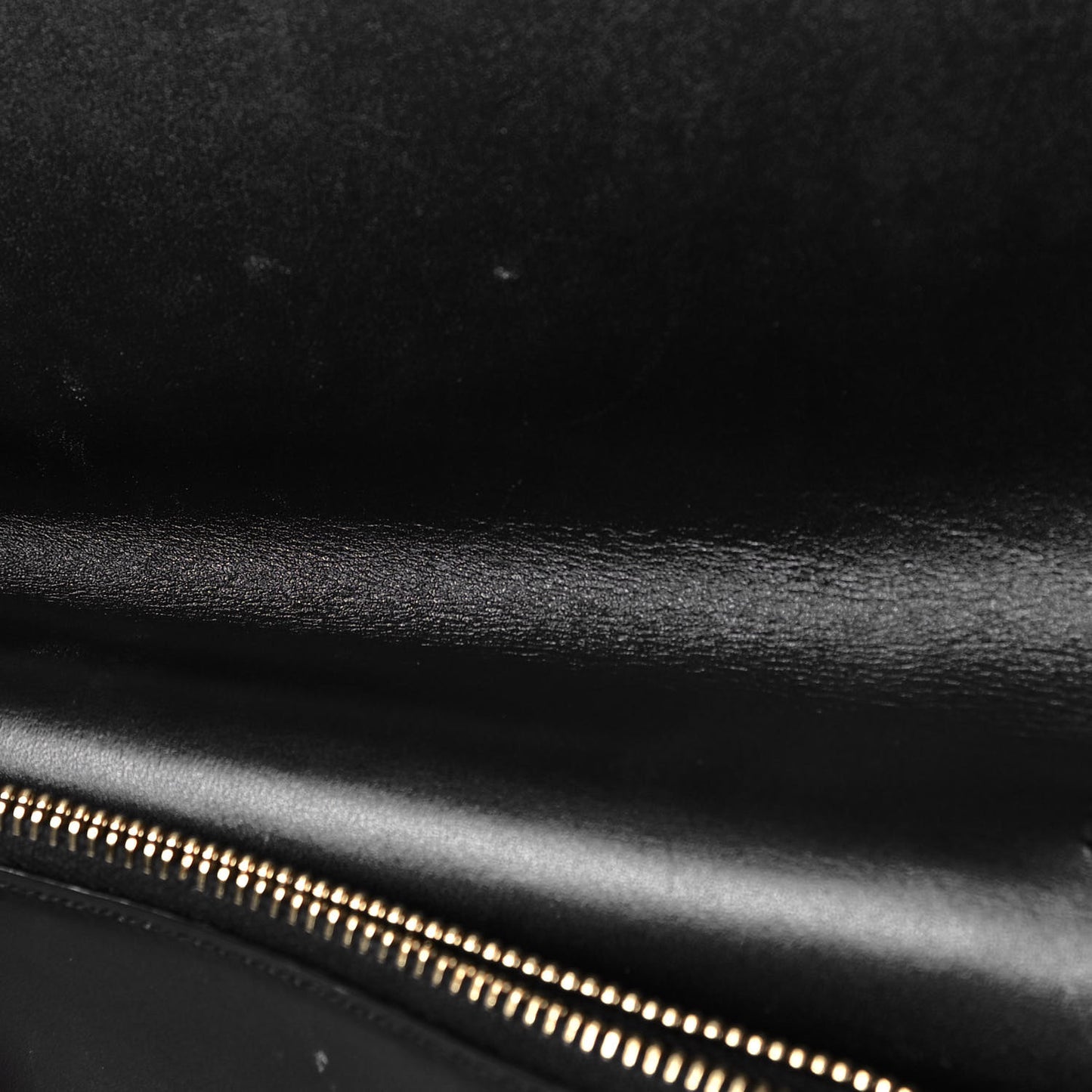 Smooth Calfskin Classic Monogram Kate Tassel Chain Wallet Black