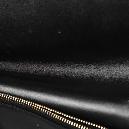 Saint Laurent Smooth Calfskin Classic Monogram Kate Tassel Chain Wallet Black 6 of 9
