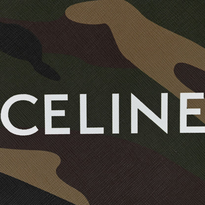 Celine Canvas Calfskin Mini Vertical Cabas Khaki 6 of 8