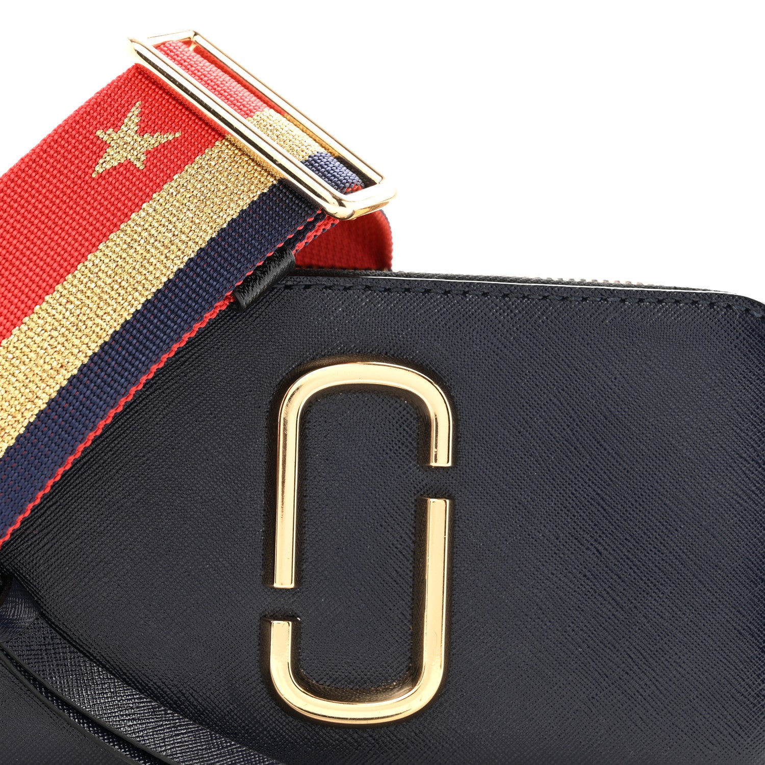 Marc Jacobs Saffiano Small Snapshot Camera Bag Navy Multicolor 9 of 16
