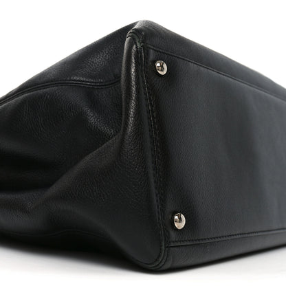 Chanel Calfskin Cerf Shopper Tote Black 9 of 10