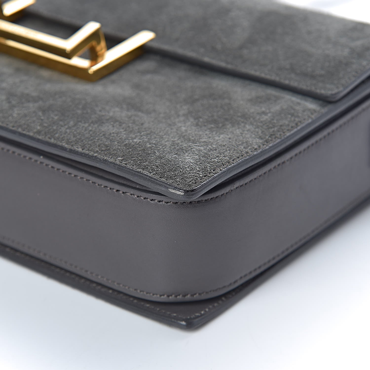 Saint Laurent Suede Medium Classic Lulu Bag Earth 13 of 16