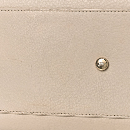 Christian Dior Calfskin Granville Tote Beige Yellow 10 of 19
