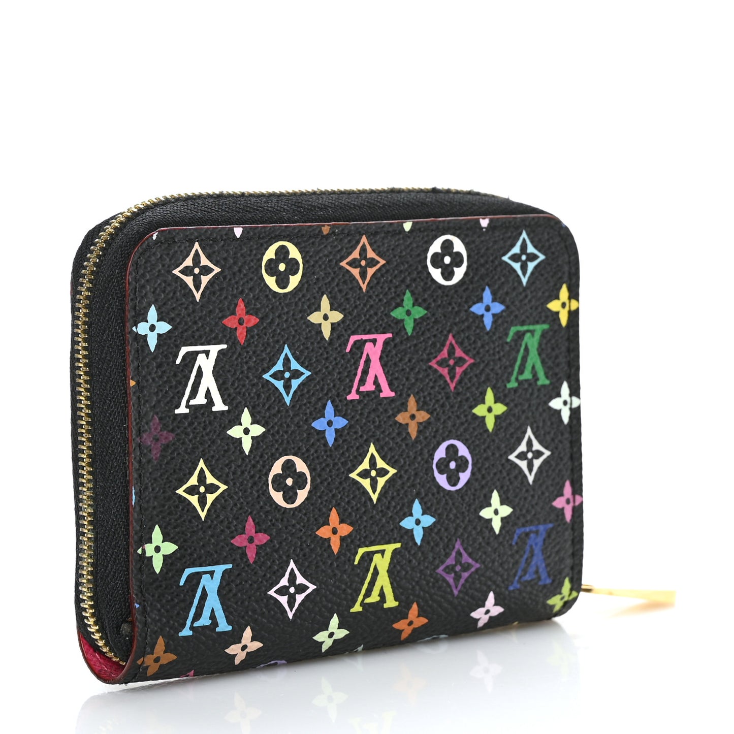Monogram Multicolor Zippy Coin Purse Black Grenade