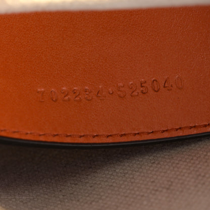 Gucci Calfskin GG Matelasse Shoulder Bag Spring Orange Natural 7 of 11