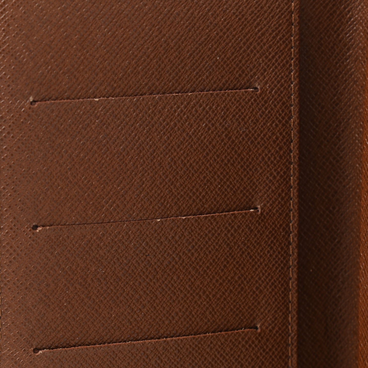 Monogram Checkbook Holder Case Wallet