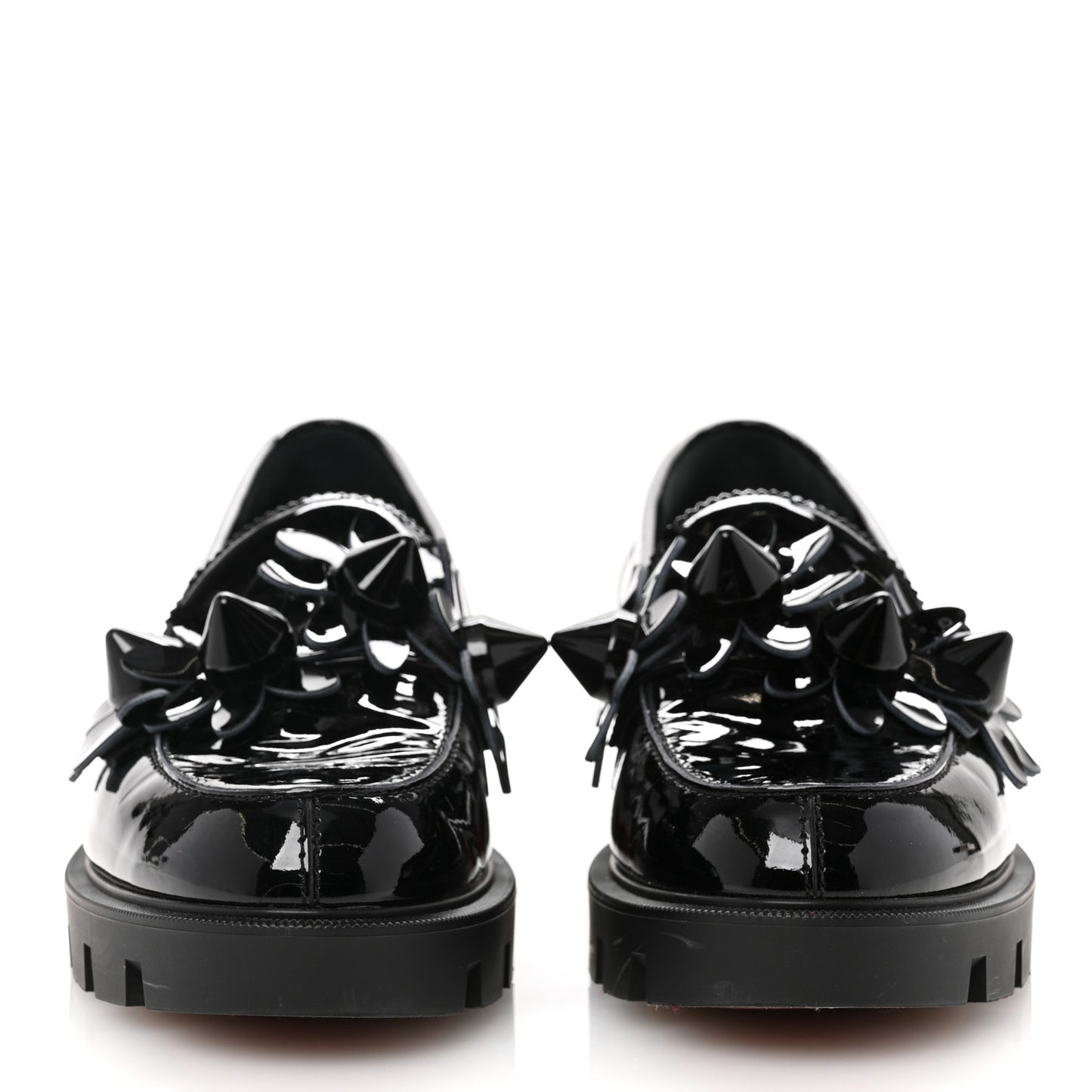 Patent Daisy Loafers 41 Black