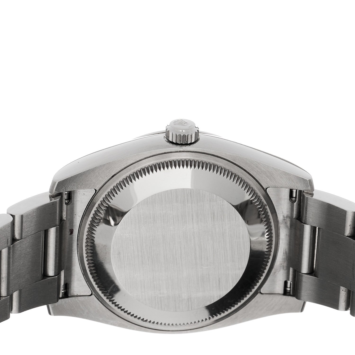 Rolex Stainless Steel 34mm Oyster Perpetual Watch White 114200 4 of 5