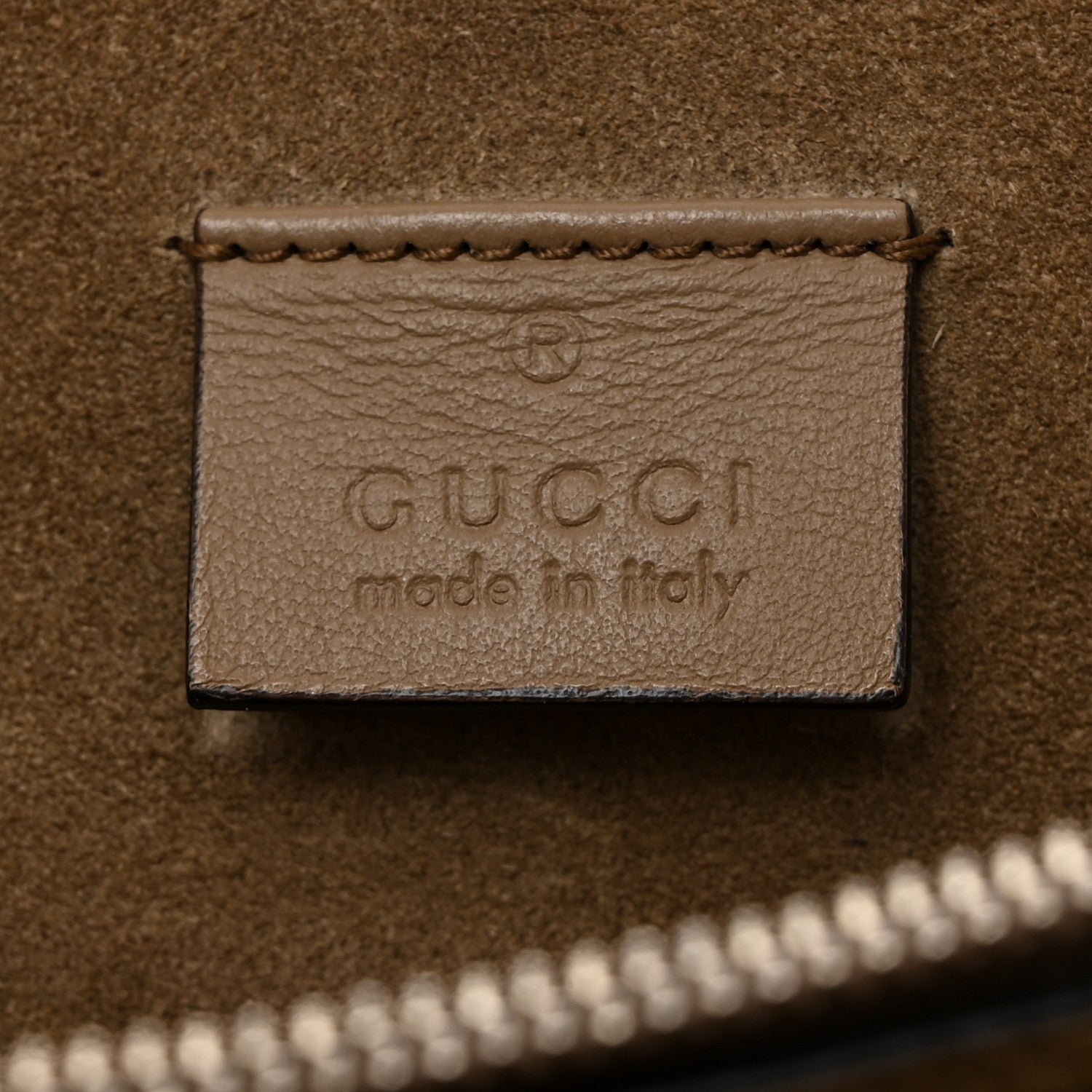 Gucci GG Supreme Monogram Medium Dionysus Shoulder Bag Taupe 6 of 10