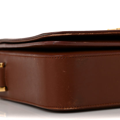 Saint Laurent Smooth Calfskin Medium Classic Monogram Universite Bag Brown 7 of 13