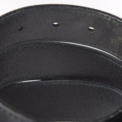 Gucci Calfskin Interlocking G Belt 85 34 Black 4 of 6