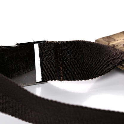 Gucci GG Plus Monogram Double Pocket Belt Bag Dark Brown 20 of 21