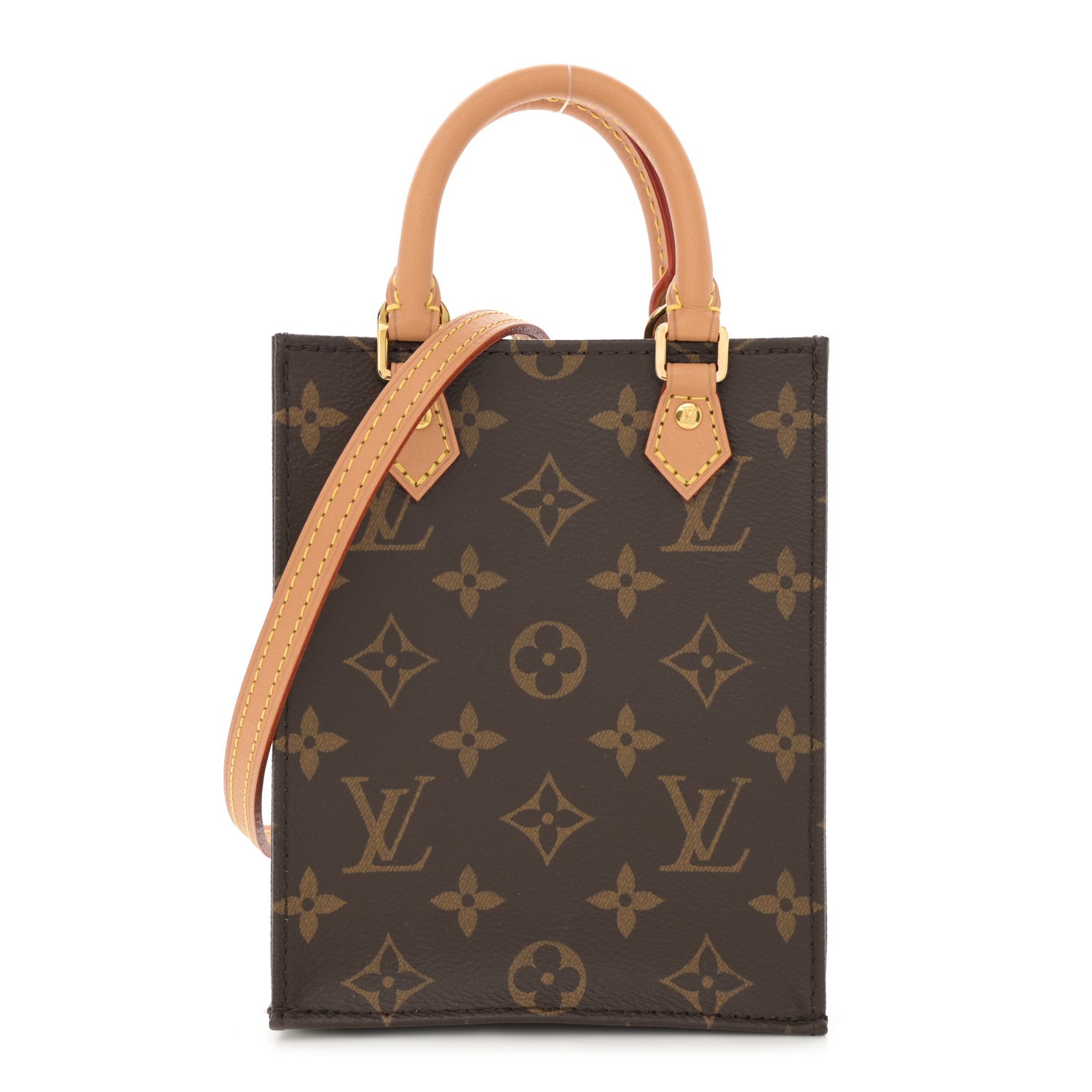 Louis Vuitton Monogram Petit Sac Plat 1 of 11