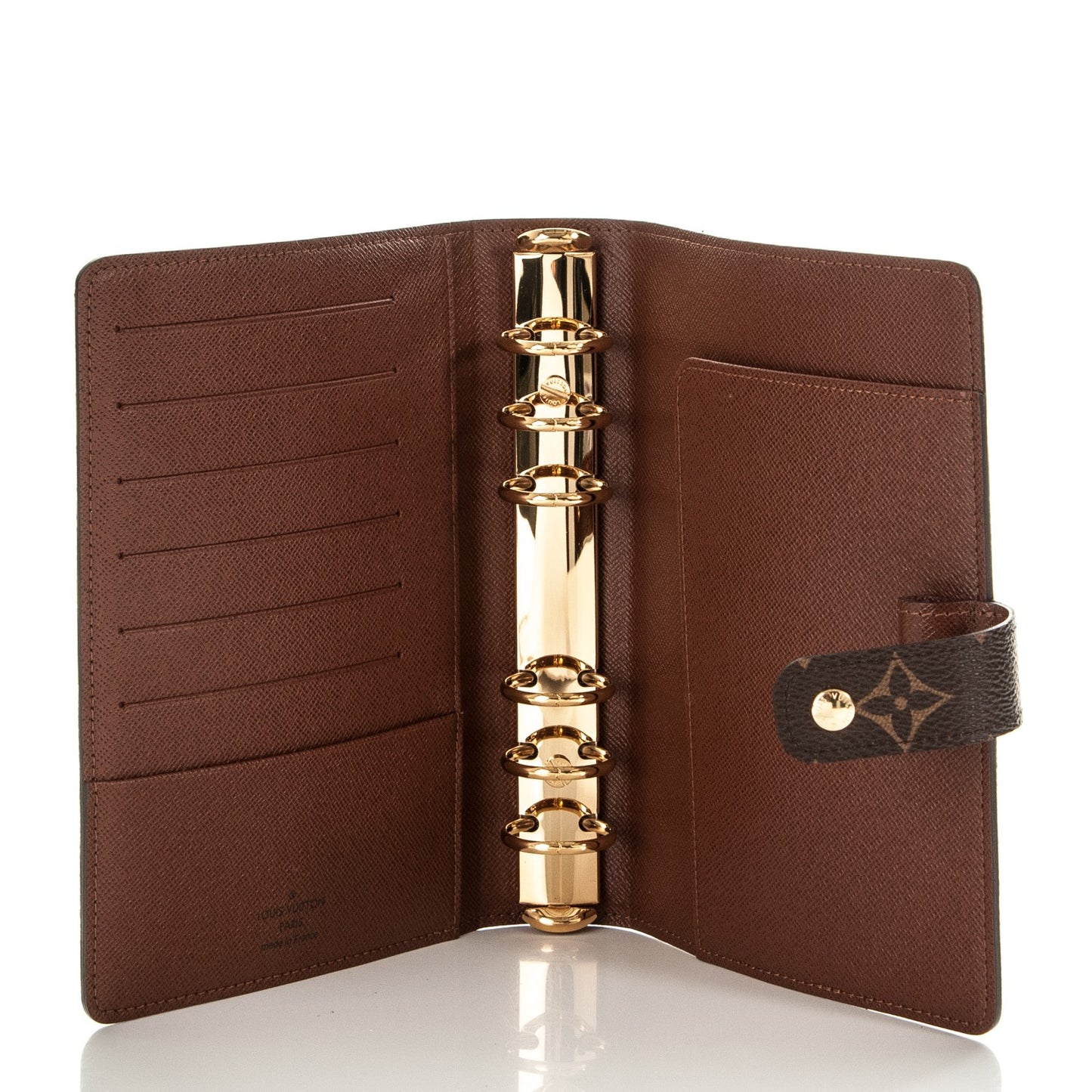 Monogram Medium Ring Agenda Cover