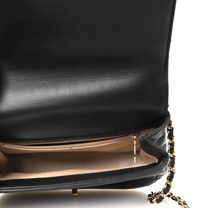 Chanel Lambskin Mini Carry Chic Flap Black 5 of 16