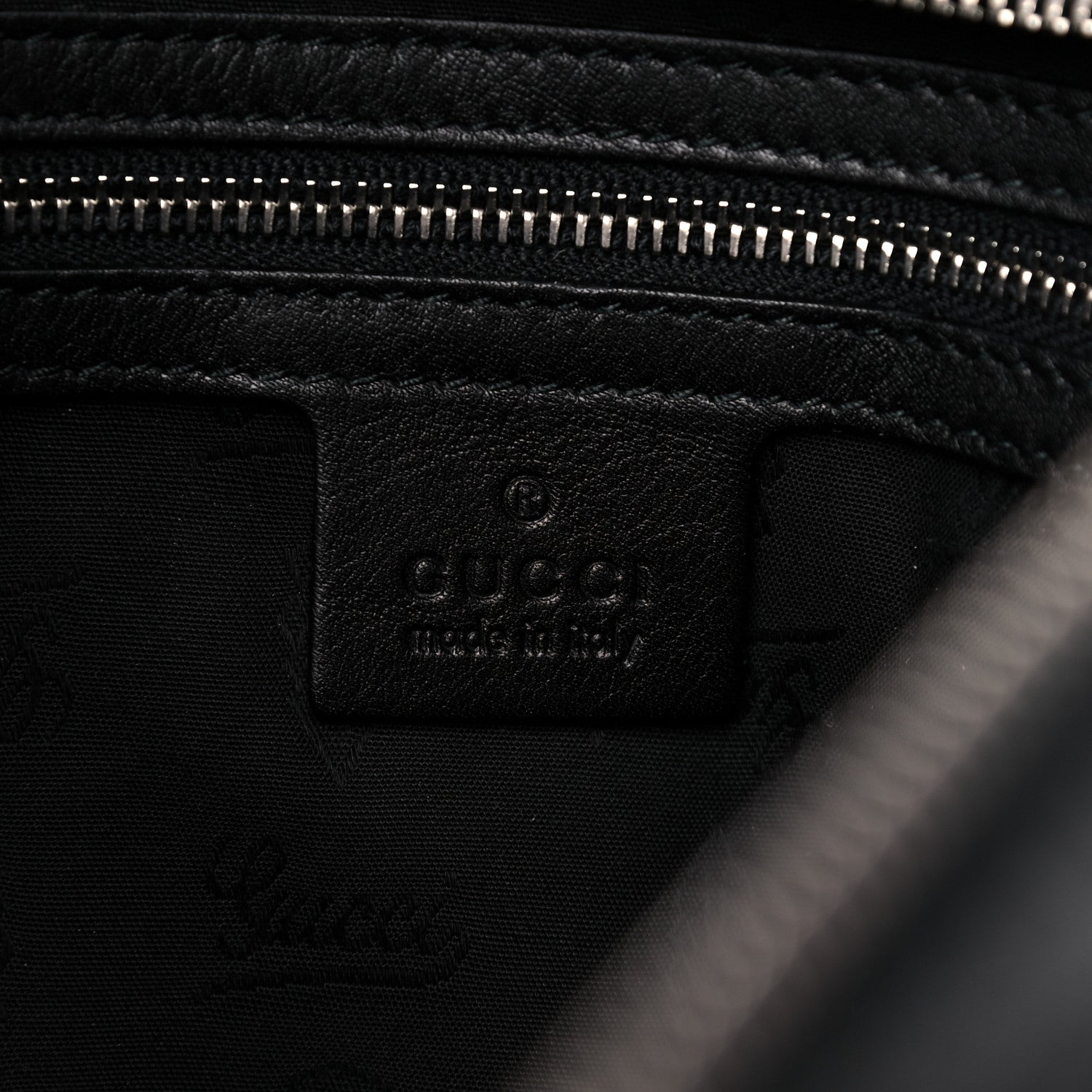 Gucci Guccissima Large GG Twins Hobo Black 6 of 9