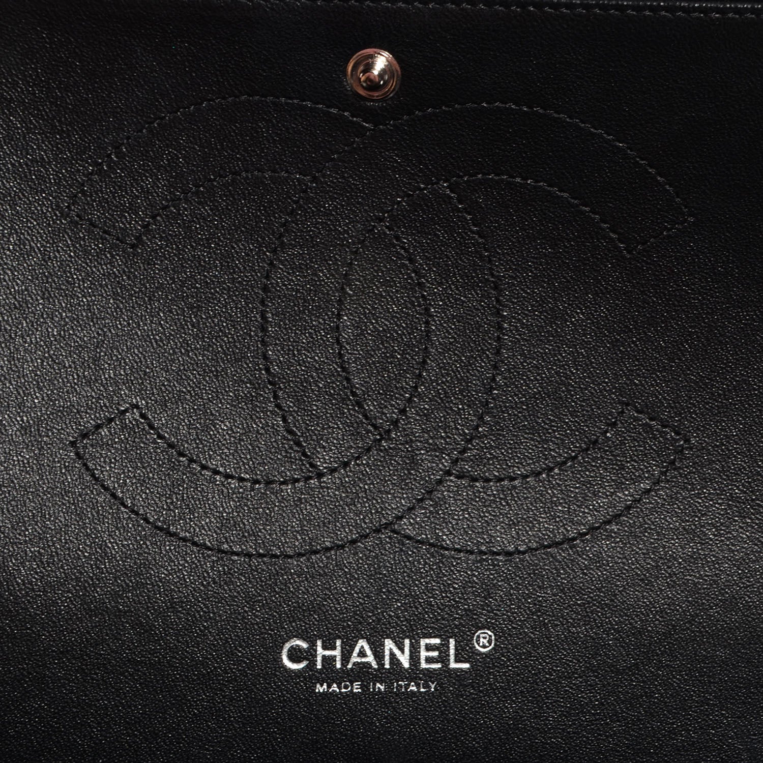 Chanel Patent Quilted Jumbo Double Flap Black 8 of 9