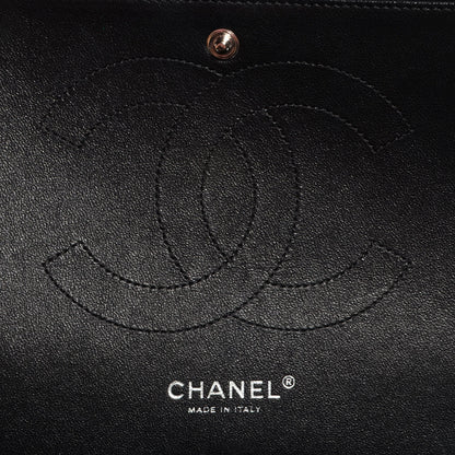 Chanel Patent Quilted Jumbo Double Flap Black 8 of 9