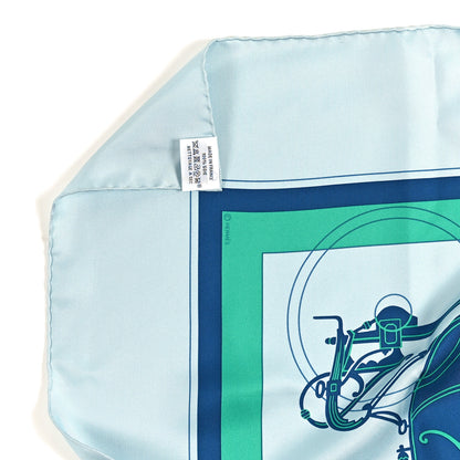 Hermes Silk Ex Libris Scarf 90 3 of 3
